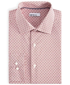 Bar Iii Men Slim fit Dress Shirt Shirt XL 17-17.5 Long Sleeve White - Picture 1 of 1