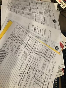 discontinued 32 pages old Lionel dealer paper work - Picture 1 of 4