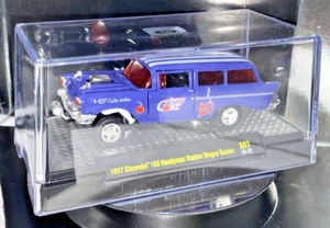 M2 Machines-Coca-Cola-1957 Chevy Nomad Handyman Station Wagon-427 Gasser-2020 - Picture 1 of 6