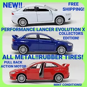 MITSUBISHI LANCER EVOLUTION x evo toy model car scale 1:36 - Picture 1 of 23