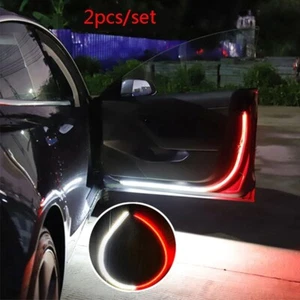 Car Door Opening Warning LED Light Strips Anti Rear-end Collision Safety Light  - Picture 1 of 5