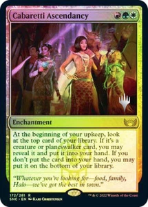 MTG FOIL Cabaretti Ascendancy Promo Pack Streets of New Capenna  - Promo: - Picture 1 of 1