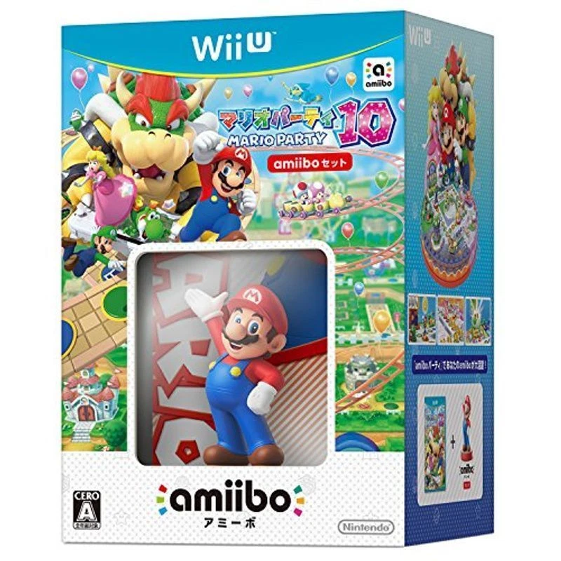 Wii U Mario Party 10 amiibo set Japan - Image 1 of 1