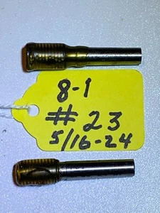P&W - MEDIDOR DE ENCHUFE DE HILO - NUEVO - SET, NOGO-5/16-24NF-2, GO 5/16-24NF - Imagen 1 de 1