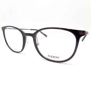 Flexon EP8002 001 Black 52mm with Nose Pads New Authentic Frames - Picture 1 of 5