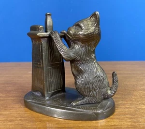 Vintage Brass Cat - Picture 1 of 7
