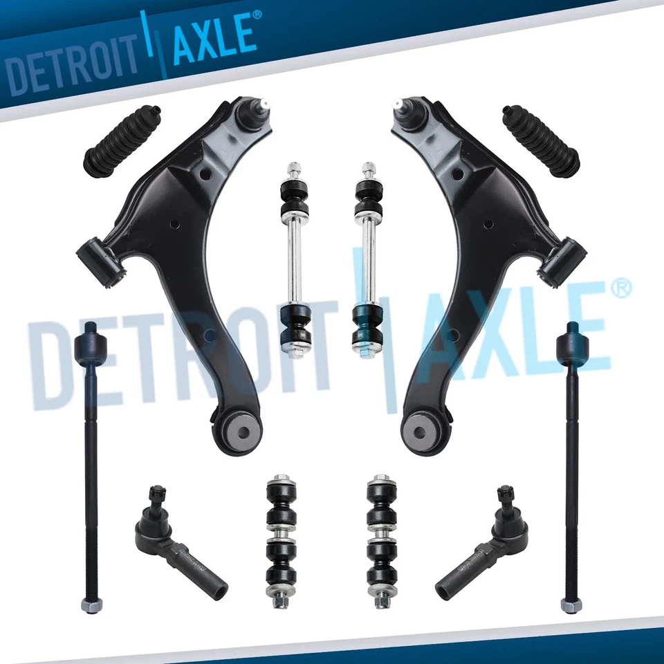 Suspensión de barra de amarre de brazo de control inferior delantero de 12 piezas para Plymouth Dodge Neon SX 2.0 Foto 1 de 4