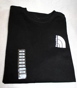 The North Face Black Long Sleeve T-Shirt Jumbo Half Dome Large New - Picture 1 of 8