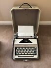Vtg Olympia Deluxe Typewriter Sm 9 In Case Great Condition Tested 1965 W Germany