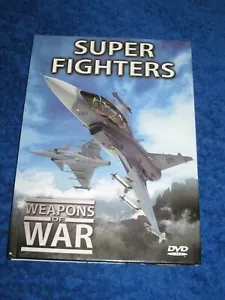 SUPER FIGHTERS - WEAPONS OF WAR - DVD IN HARDBACK BOOK - Picture 1 of 4