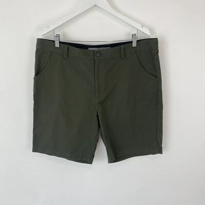 Pantalones Cortos Icebreaker Hombre Lana Merino Caqui Verde Talla 40” Cintura Foto 1 de 4