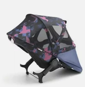 BRANDNEU BUGABOO ESEL / BÜFFEL AUSZIEHBAR LUFTIGE KAPUZE VORDACH VÖGEL SELTEN - Bild 1 von 2