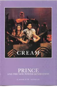 PRINCE & NPG - CREAM / HORNY PONY - 90s JAZZ FUNK SOUL SYNTH-POP CASSETTE SINGLE - Picture 1 of 6
