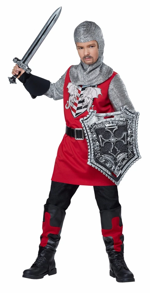 Brave Knight Renaissance Boys Child Costume - Image 1 of 1
