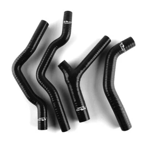 Manguera refrigerante radiador silicona negra para Honda CR500 CR500R 1985 1986 1987 1988 - Imagen 1 de 11