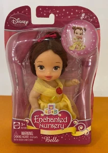 Disney 2007 ❤ ENCHANTED NURSERY ❤ Beauty & the Beast - Belle Mini Baby Doll - Imagen 1 de 6