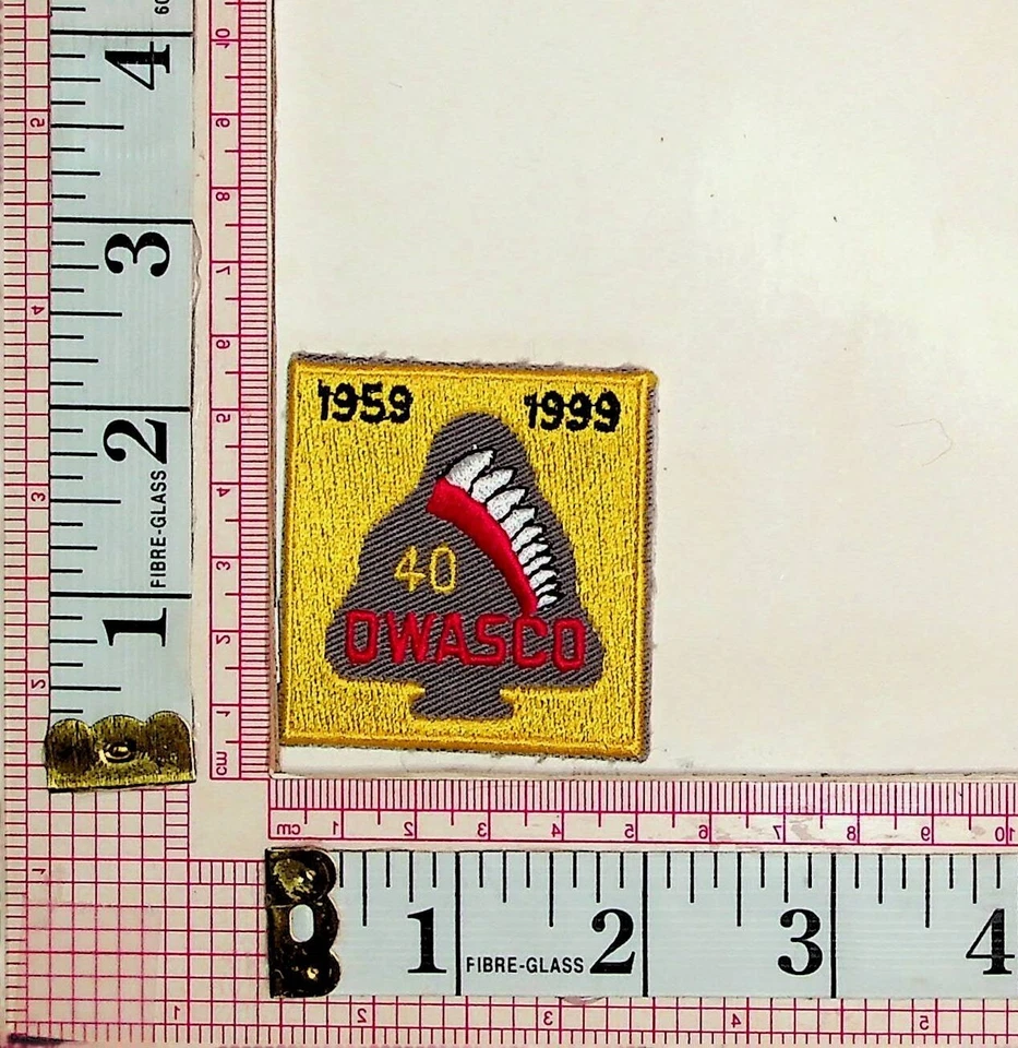 Scouts Canada Owasco 40 Years 1959 - 1999 Jacket Vest Patch Crest Badge - Image 1 of 1