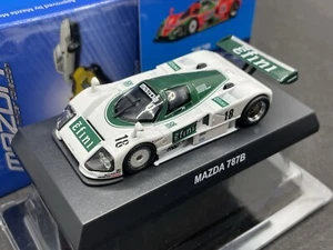 Kyosho 1/64 Colección Mazda 787B blanco/verde #18 Coche Diecast modelo 59H2 - Imagen 1 de 5