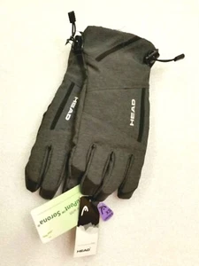 Head Unisex Sensatec Gloves Touchscreen Compatible, Gray Size X Small, RN 87312 - Picture 1 of 5