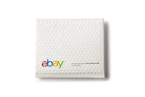 20 AIR JACKET BUBBLE PADDED EBAY BRANDED 6 1/2" x 8 3/4" SHIPPING ENVELOPES - Picture 1 of 2