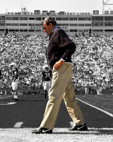 Penn State Coach JOE PATERNO Glossy 8x10 Photo College Spotlight Print Poster Cover