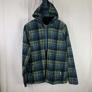 O'Neill Sweater Boys XXL Plaid 1/4 Zip Hoodie Pullover Outdoors Casual Youth Kid - Picture 1 of 14