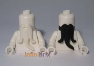 Lego Beards 93069 PICK & MIX ANY COLOURS! White Black - Picture 1 of 3