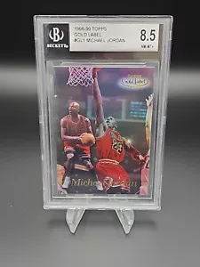 1998-99 Topps Gold Label #GL1 *Michael Jordan Insert* BGS 8.5 Centering 9.5 - Picture 1 of 2