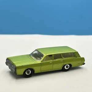 Vintage Matchbox Lesney Mercury Station Wagon Green #73 White dogs silver wheels - Picture 1 of 11