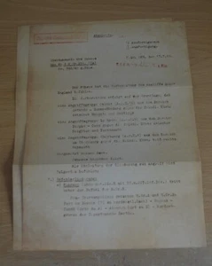 1940 WWII German Army Order to Attack Southern England - Picture 1 of 3