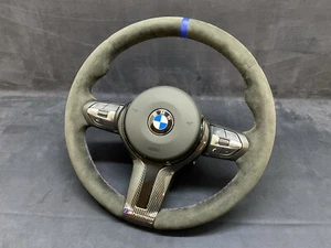 Bmw F20 F30 F15 F16 F34 F22 F25 F26 F36 F32 Steering Wheel Alcantara M Power - Picture 1 of 5