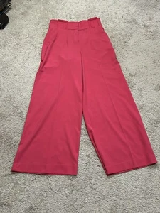 7th Avenue Womens Pants Size 8 Pink Straight Leg Pockets Classic Dressy Pants - Picture 1 of 14