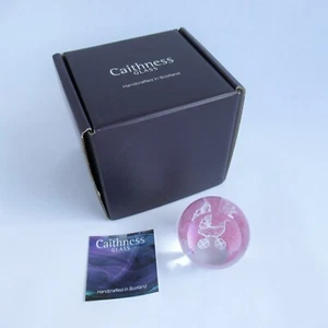 Caithness Glass Special Moments Paperweight (Pram Pink Baby U17097 Gift Newborn) - Picture 1 of 9