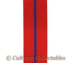 303. Edward VII 1902 Coronation Medal Ribbon (Police) – Full Size - Picture 1 of 1