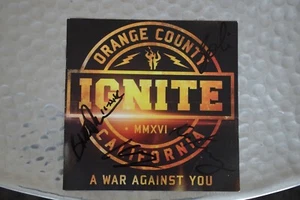 Ignite - A War Against You CD Album signed / autograph / signiert - Bild 1 von 6