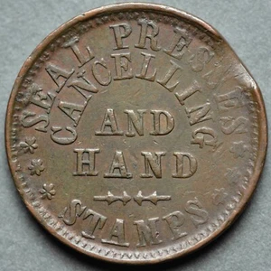 Tarjeta de tienda de la Guerra Civil, Cincinnati OH-165CY-97a R-2 W. K. Lanphear - Imagen 1 de 2