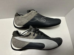 Puma Herren Future Cat Motorsport schwarz Leder Fahrschuh Größe 5 - Bild 1 von 11