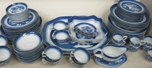 VISTA ALEGRE MOTTAHEDEH BLUE CANTON TABLEWARE, SOLD INDIVIDUALLY, TAKE YOUR PICK - Picture 1 of 41
