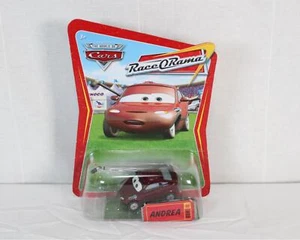 Disney Pixar The World of Cars Race O Rama Andrea #89 P1650 Die-Cast New - Picture 1 of 7