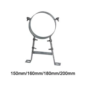 Chimney Pipe Bracket Easy Installation Sturdy Accessory Chimney Pipe Holder - Picture 1 of 28