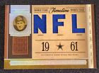 Bob Lilly 2006 National Treasures Timeline NFL Pro-Bowl Patch 92/99 ROOKIE Year