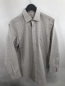 Brooks Brothers Hemd Erwachsene Small Grau Langarm Knopfleiste 346 Herren - Bild 1 von 10