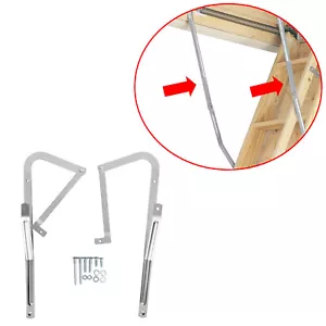 1 x Pair Attic Ladder Spreader Hinge Arms For Werner 55-1 MFG 2006 And Older - Picture 1 of 9