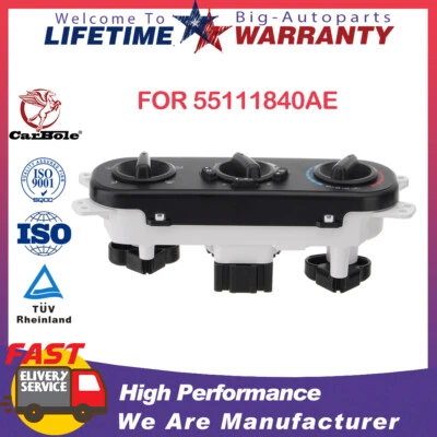 Interruptor de unidad de control de calefacción de aire acondicionado nuevo para Jeep Wrangler JK 3,8 L 2007 2008 2009 2010 Foto 1 de 4