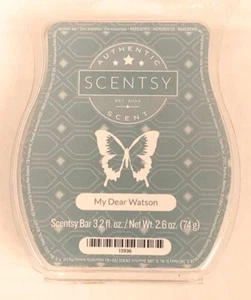 Scentsy Bar "My Dear Watson" Authentic Scent Wax Melts 2,6 Oz Discontinued - Bild 1 von 8