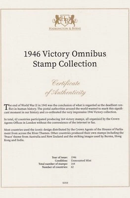 BC OMNIBUS ISSUE OF 1945-1946 COMPLETE 164 STAMPS MLH - Image 1 of 4