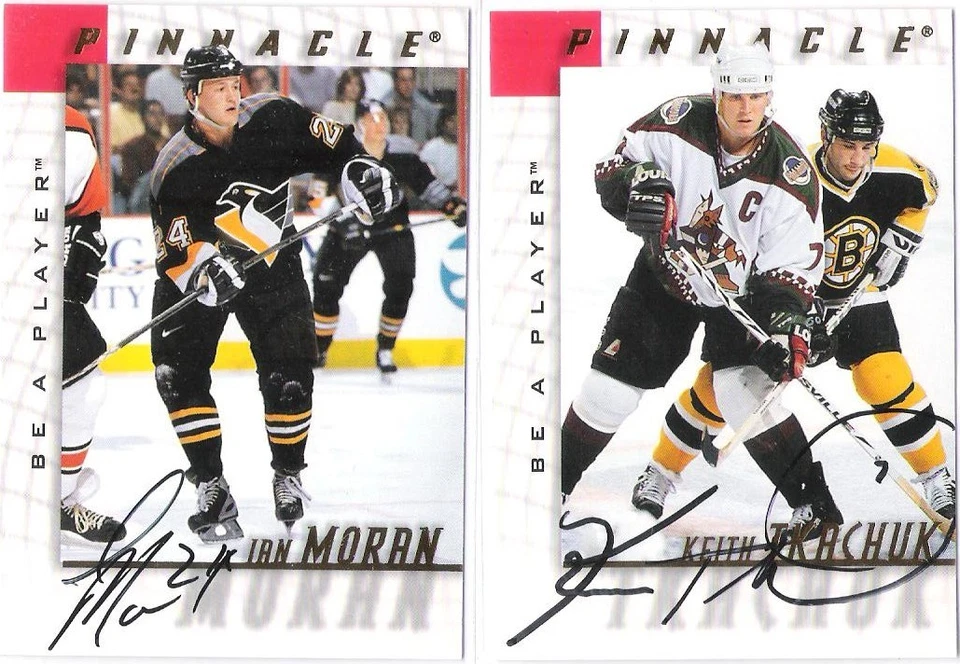 Keith Tkachuk 1997-98 Pinnacle Be A Player gráfico automático firma #22 Foto 1 de 1