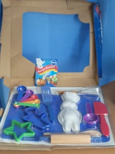 Pillsbury Doughboy Bake Set New 2004 Vintage In Box(3218tote21) - Picture 1 of 16