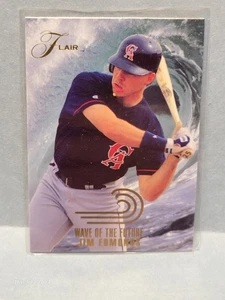 1993 Flair - Wave of the Future Jim Edmonds #4 (RC) - Picture 1 of 2