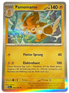 Pokemon TCG Einzelkarte Pamomamo #076 aus PAL in der deutsch - Boosterfrisch - Bild 1 von 4